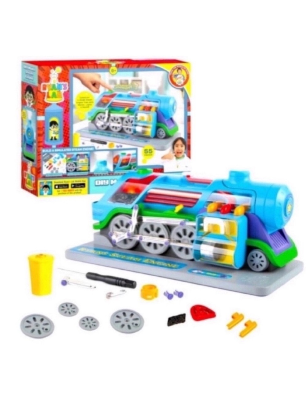 New Ryan World Assembly Locomotive Train